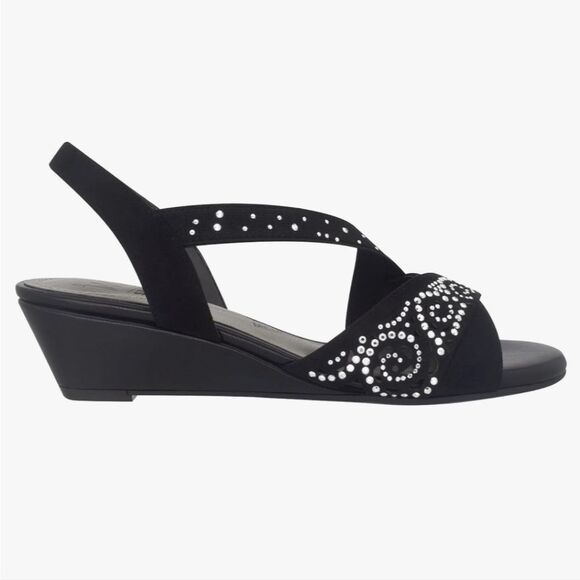 BRAND NEW IMPO WEDGE OPEN-TOE SLIP-ON SANDAL R3 - Picture 1 of 16